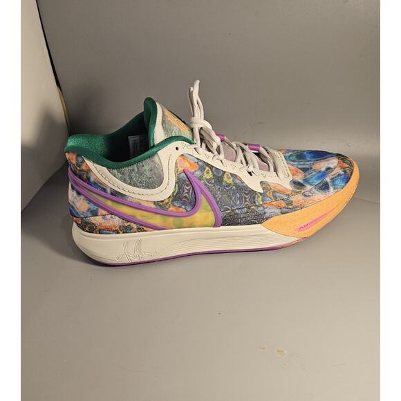 NWB Nike Kyrie 8 Heat Circle Of Life Sz 17 DQ3840 001 Light Bone/Yellow Strike